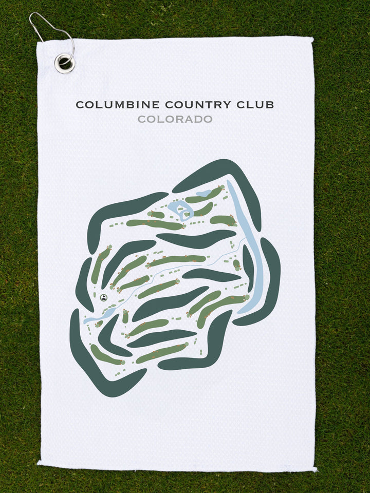 Columbine Country Club, Colorado - Printed Golf Courses