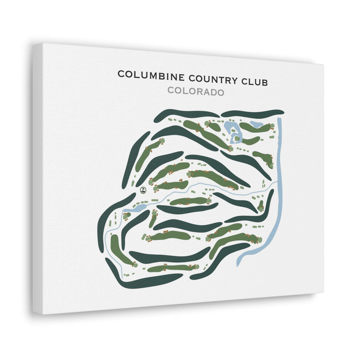 Columbine Country Club, Colorado - Printed Golf Course