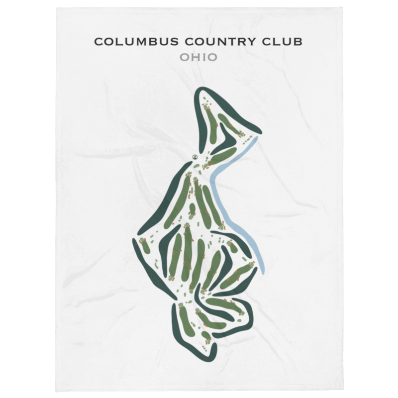 Columbus Country Club, Ohio - Printed Golf Courses