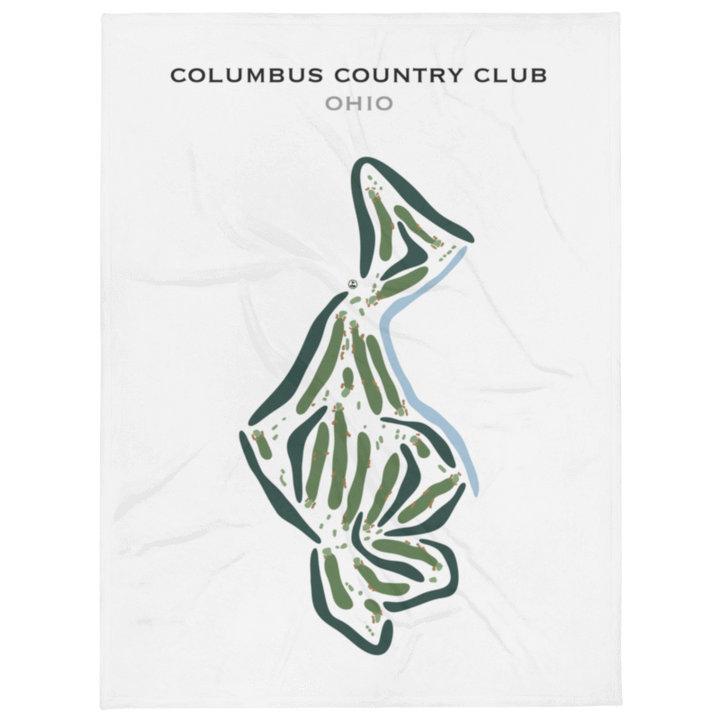 Columbus Country Club, Ohio - Printed Golf Courses