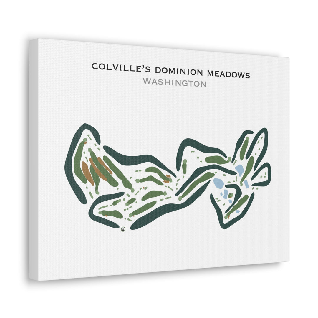 Colville's Dominion Meadows, Washington - Printed Golf Courses