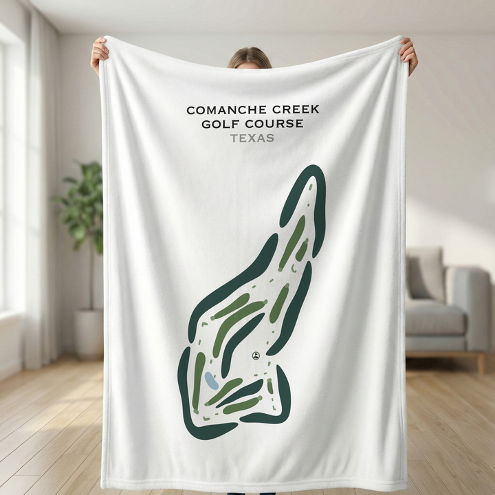 Comanche Creek Golf Course, Texas - Printed Golf Courses