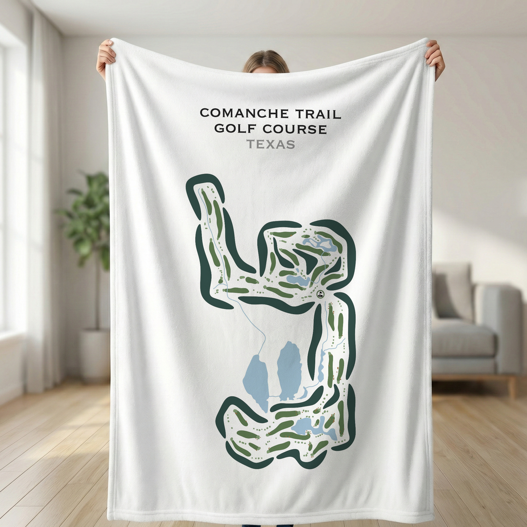Comanche Trail Golf Course, Texas - Printed Golf Courses