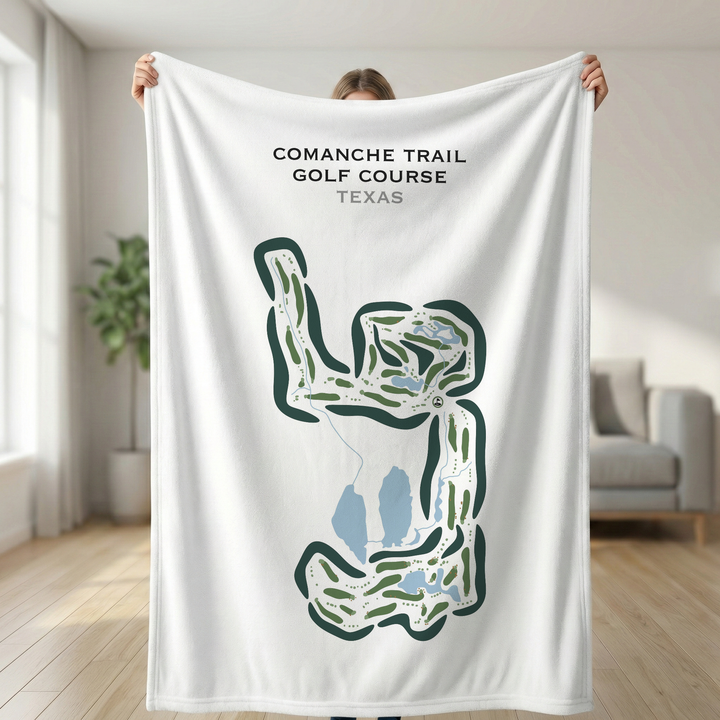 Comanche Trail Golf Course, Texas - Printed Golf Courses