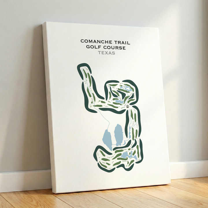 Comanche Trail Golf Course, Texas - Printed Golf Courses
