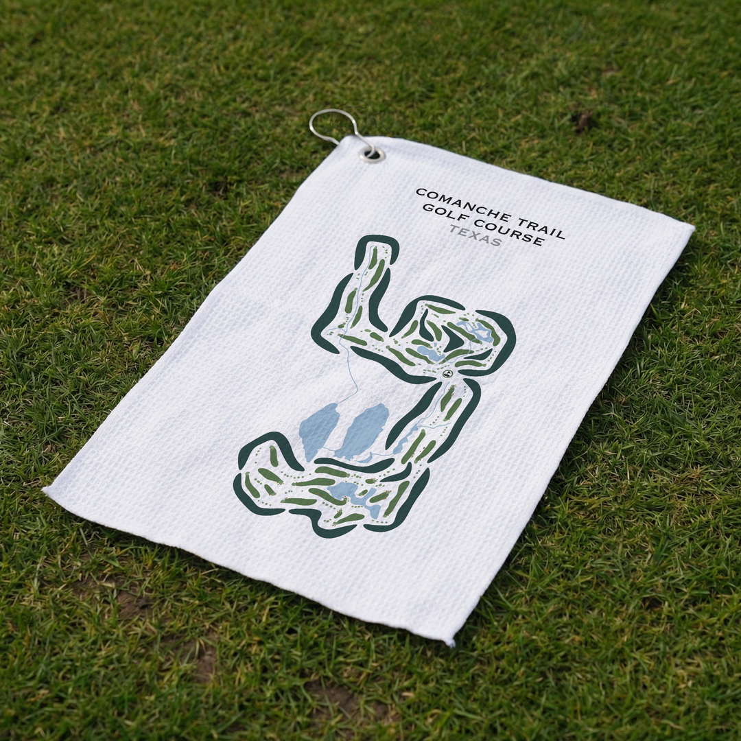 Comanche Trail Golf Course, Texas - Printed Golf Courses