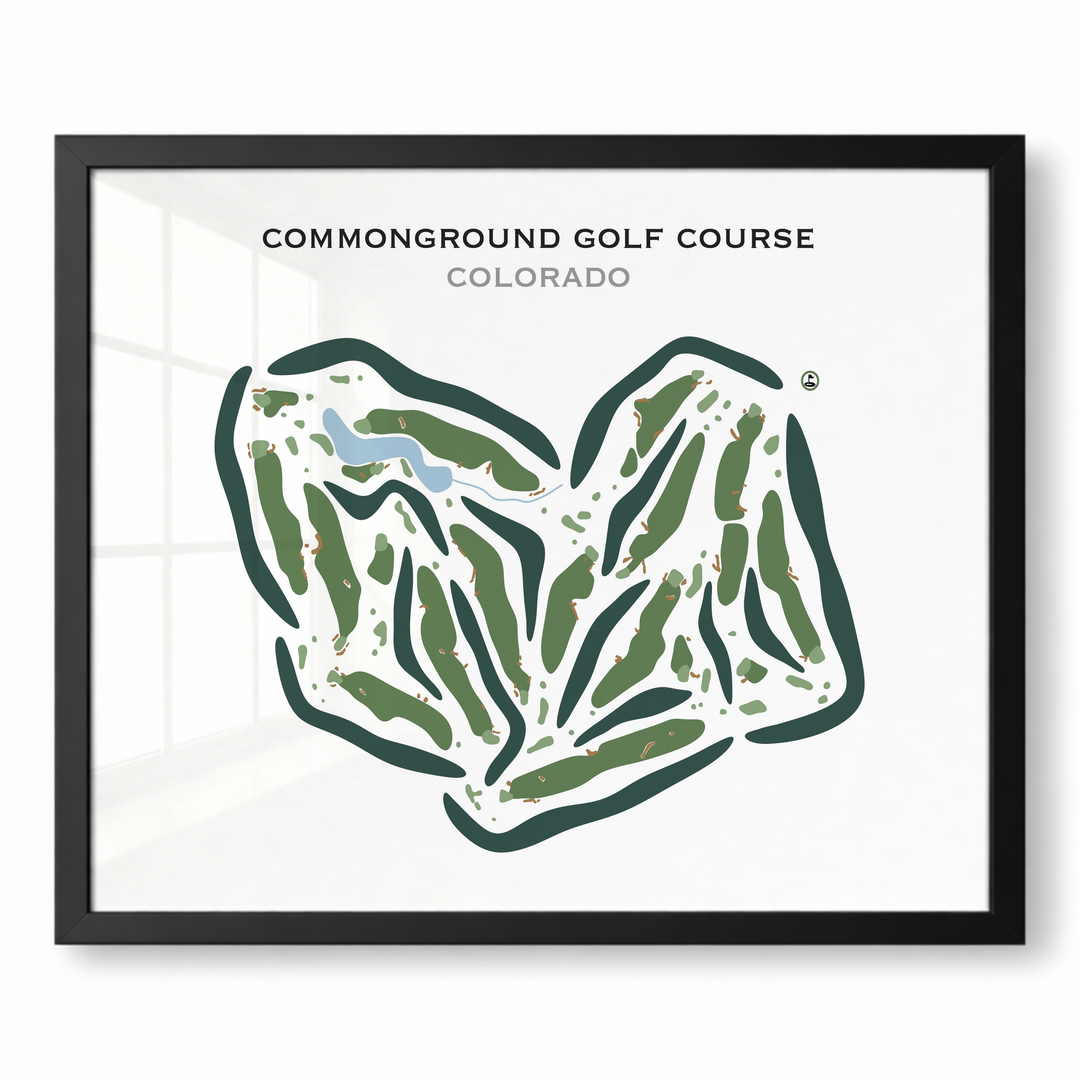 CommonGround, Colorado - Printed Golf Courses