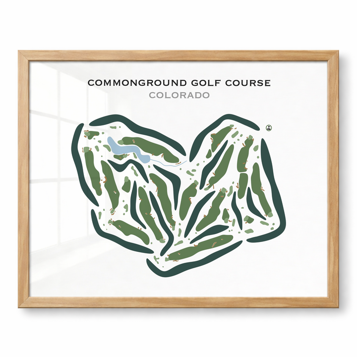 CommonGround, Colorado - Printed Golf Courses