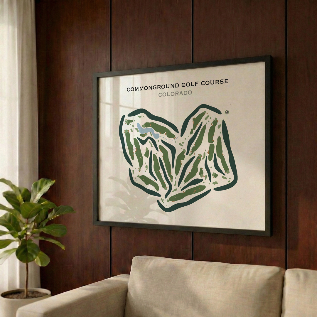 CommonGround, Colorado - Printed Golf Courses