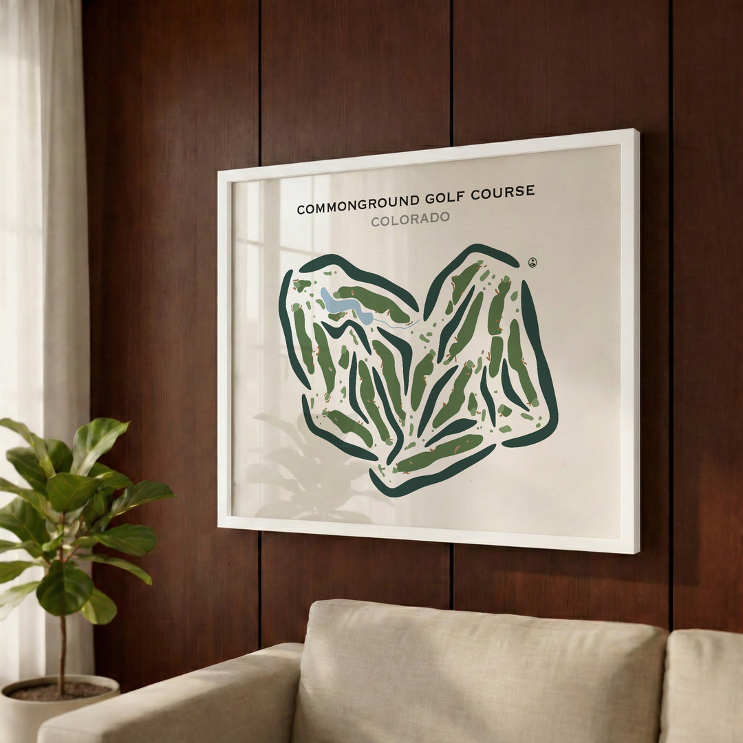 CommonGround, Colorado - Printed Golf Courses