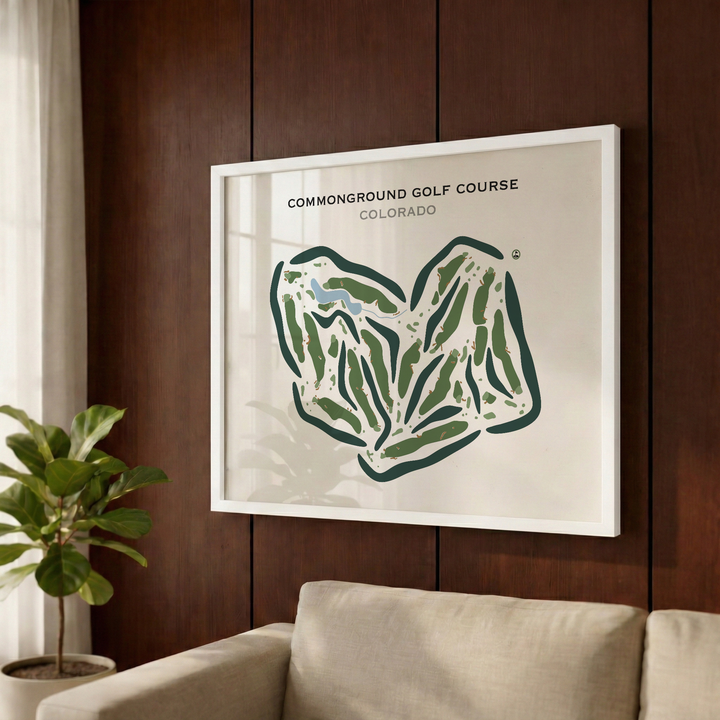 CommonGround, Colorado - Printed Golf Courses
