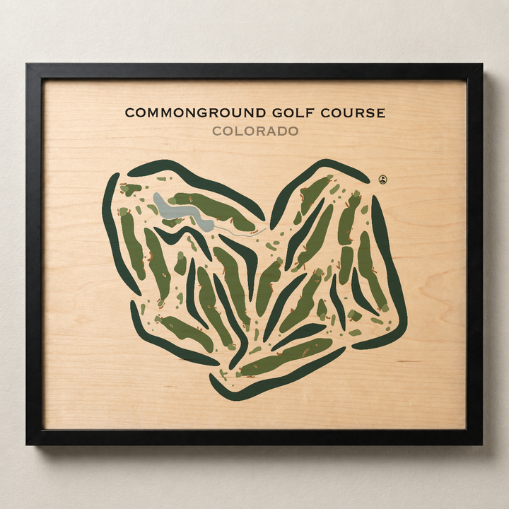 CommonGround, Colorado - Printed Golf Courses