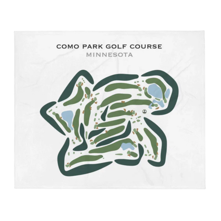 Como Park Golf Course, Minnesota - Printed Golf Courses