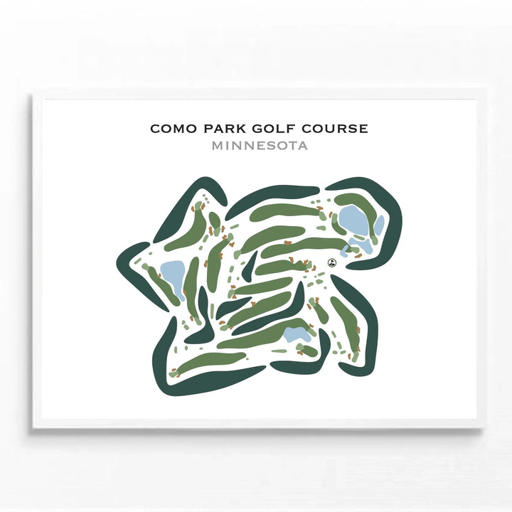 Como Park Golf Course, Minnesota - Printed Golf Courses