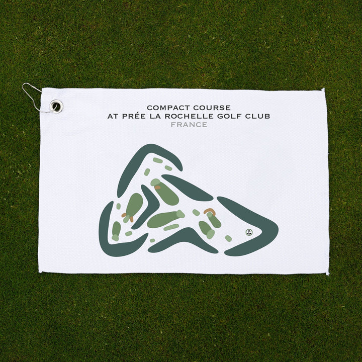 Compact Course at Prée La Rochelle, France - Printed Golf Courses