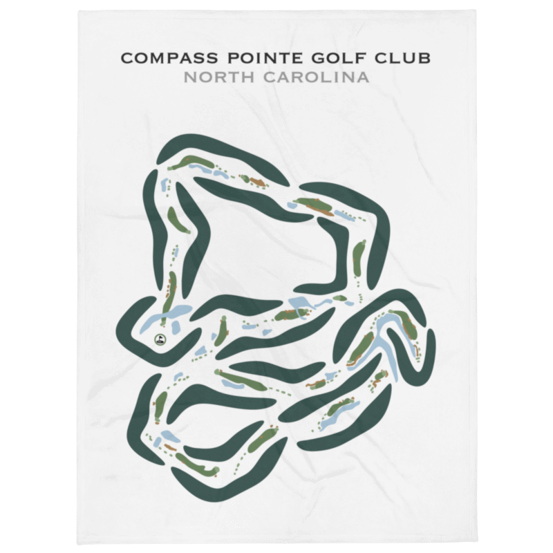 Compass Pointe Golf Club, North Carolina - Printed Golf Courses