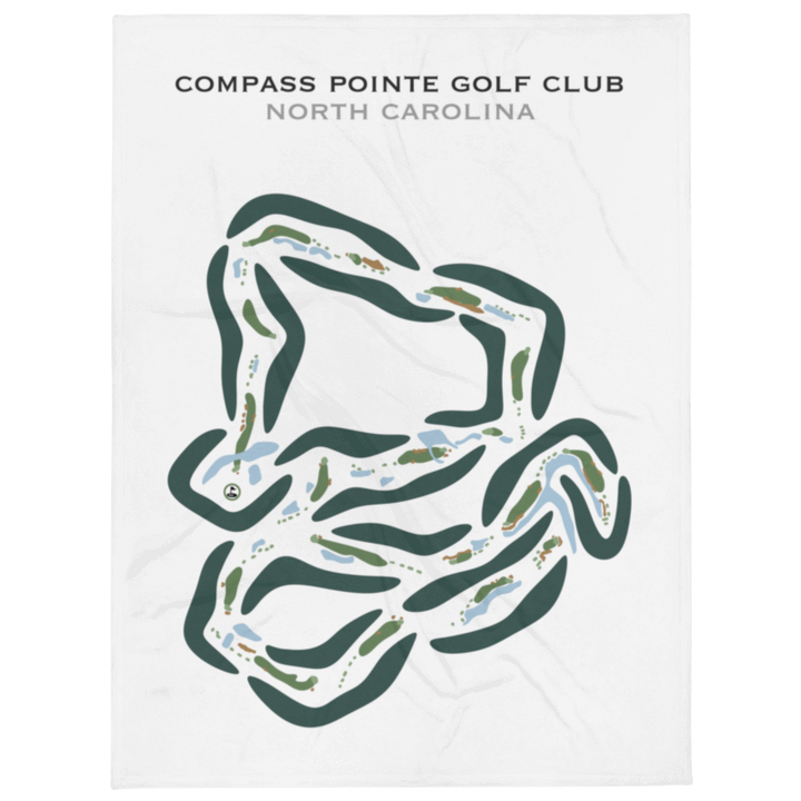 Compass Pointe Golf Club, North Carolina - Printed Golf Courses