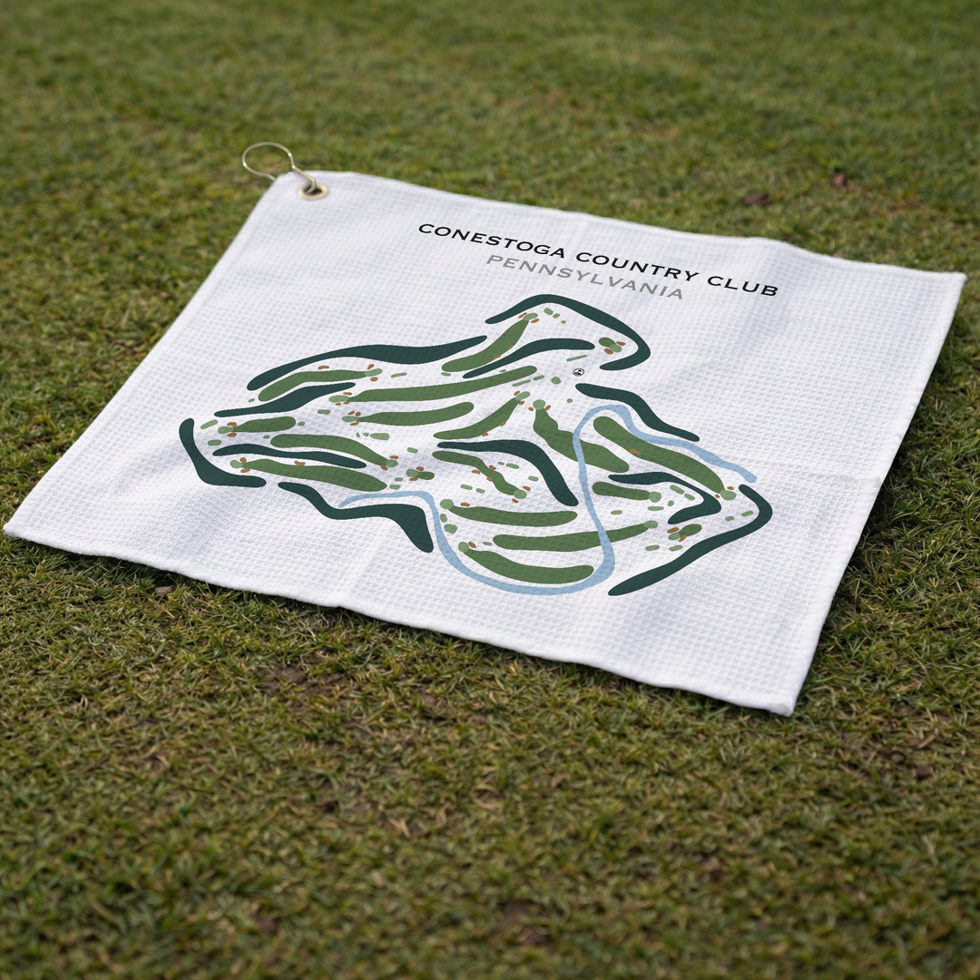 Conestoga Country Club, Pennsylvania - Printed Golf Course