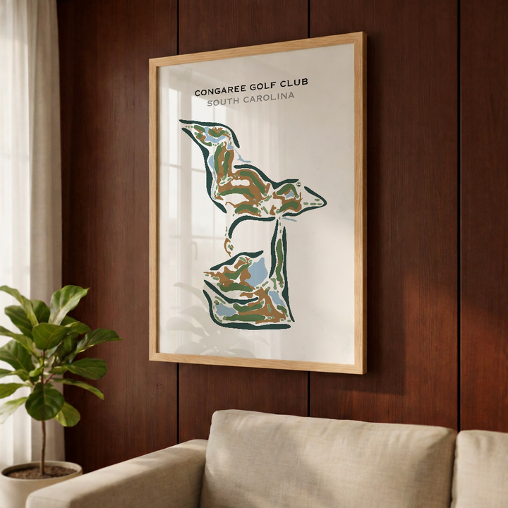 Congaree Golf Club, South Carolina - Printed Golf Courses