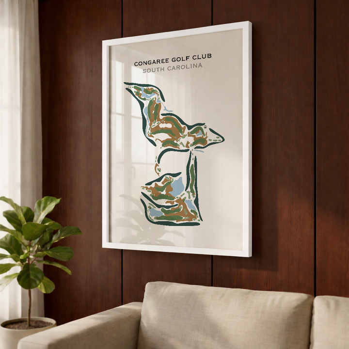 Congaree Golf Club, South Carolina - Printed Golf Courses