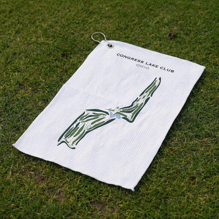 Congress Lake Club, Ohio - Printed Golf Courses