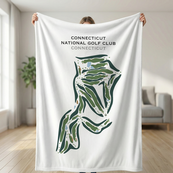 Connecticut National Golf Club, Connecticut - Printed Golf Courses