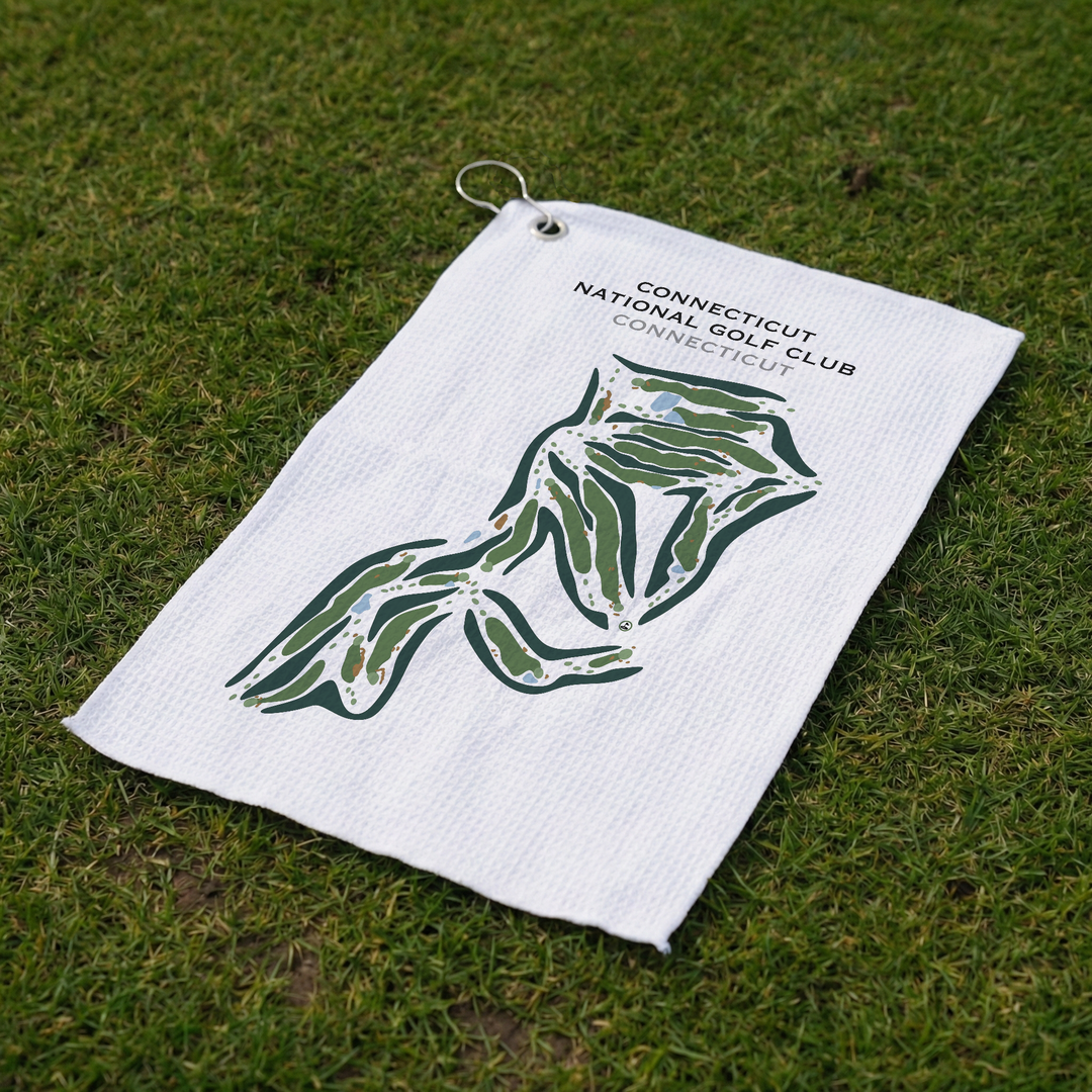 Connecticut National Golf Club, Connecticut - Printed Golf Courses