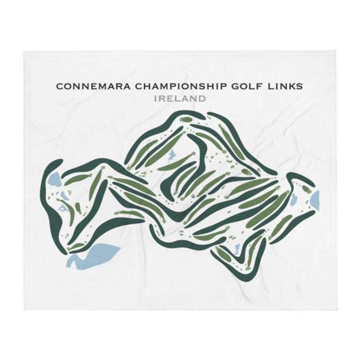 Connemara Championship Golf Links, Ireland - Printed Golf Courses - Golf Course Prints