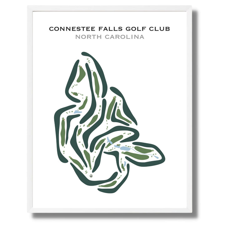 Connestee Falls Golf Club, North Carolina - Printed Golf Courses