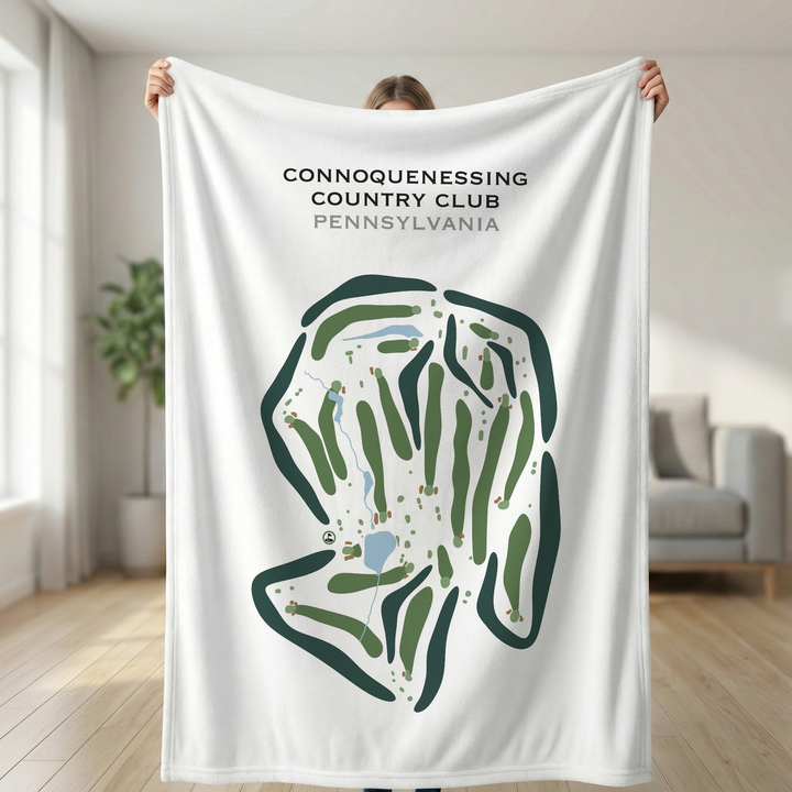 Connoquenessing Country Club, Pennsylvania - Printed Golf Courses