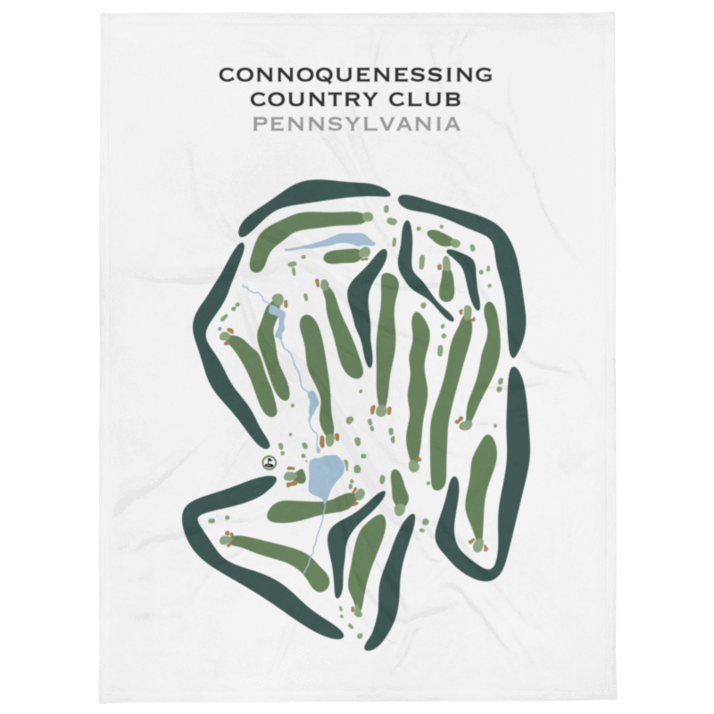 Connoquenessing Country Club, Pennsylvania - Printed Golf Courses