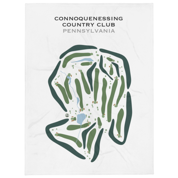 Connoquenessing Country Club, Pennsylvania - Printed Golf Courses