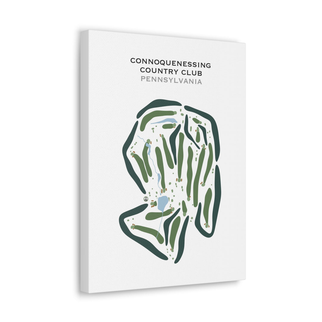 Connoquenessing Country Club, Pennsylvania - Printed Golf Courses