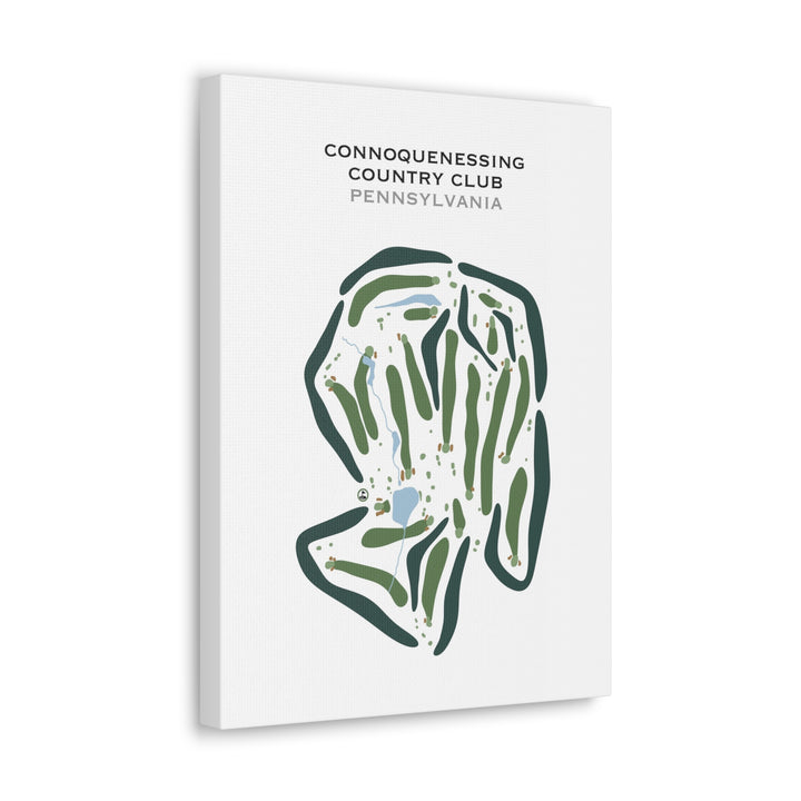 Connoquenessing Country Club, Pennsylvania - Printed Golf Courses