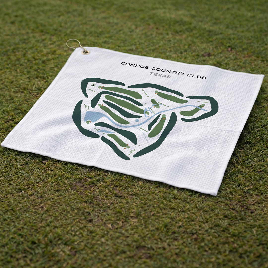 Conroe Country Club, Texas - Printed Golf Courses