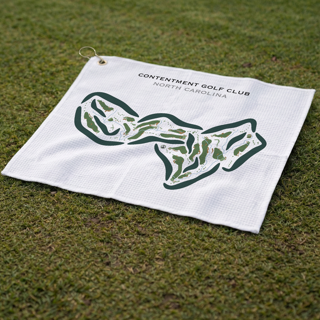 Contentment Golf Club, North Carolina - Printed Golf Courses