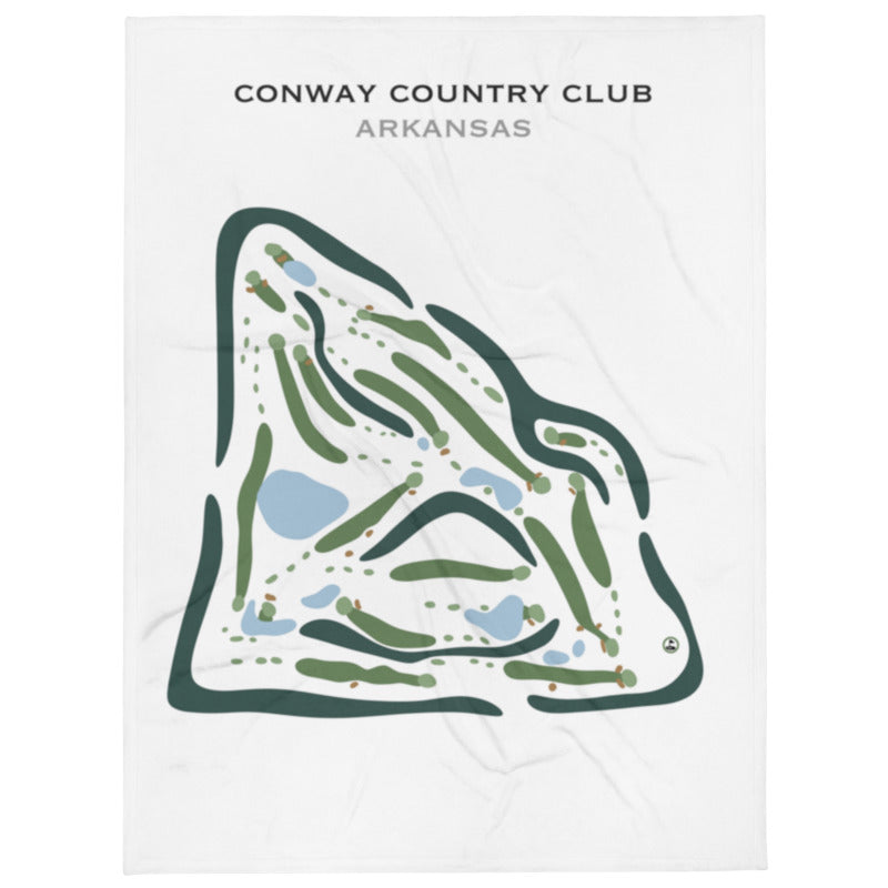 Conway Country Club, Arkansas - Printed Golf Courses