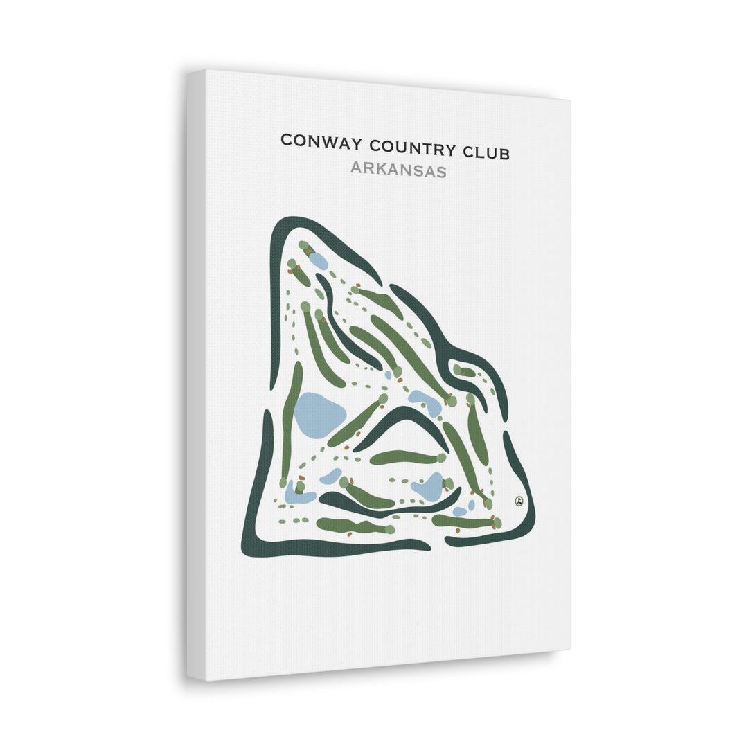 Conway Country Club, Arkansas - Printed Golf Courses