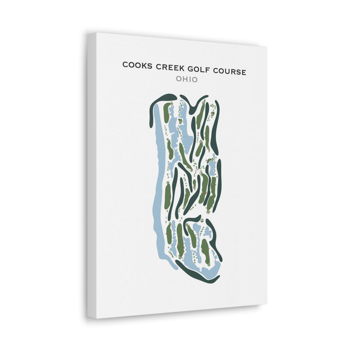 Cooks Creek Golf Course, Ohio - Printed Golf Course