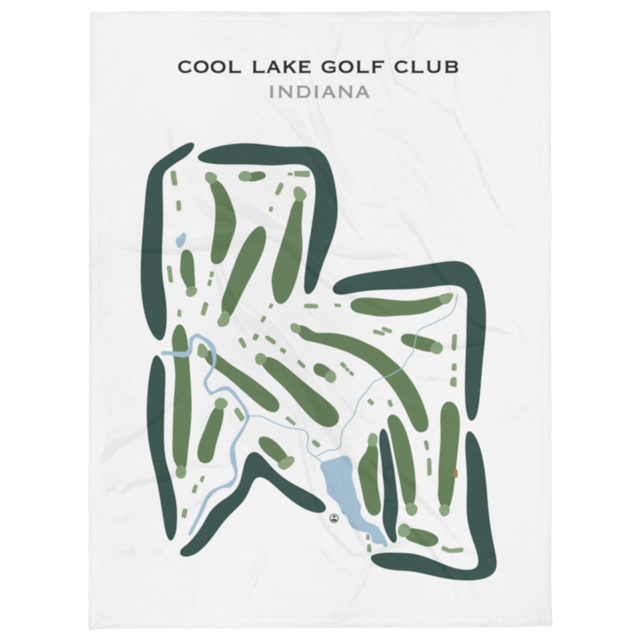 Cool Lake Golf Club, Indiana - Printed Golf Courses