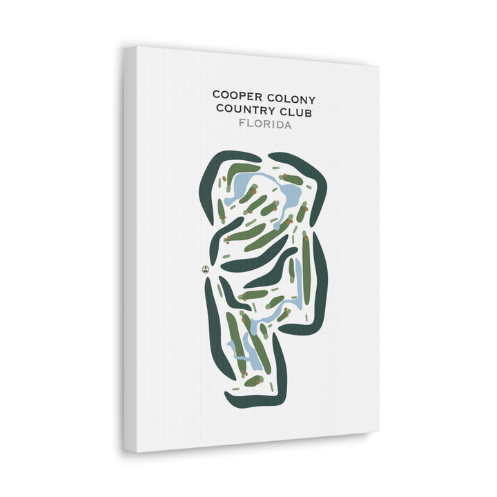 Cooper Colony Country Club, Florida - Printed Golf Courses