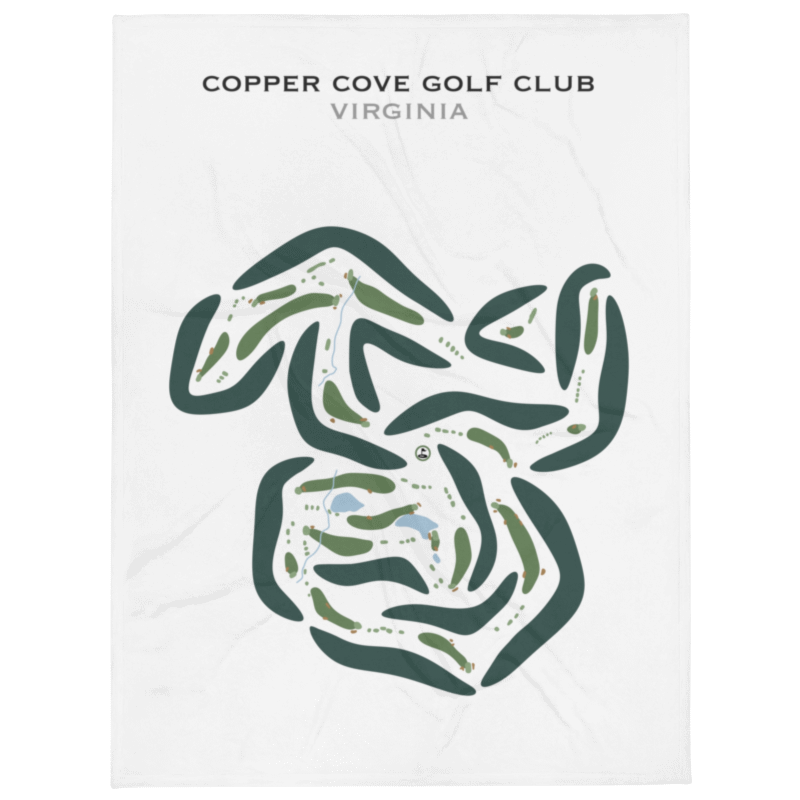 Copper Cove Golf Club, Virginia - Printed Golf Courses