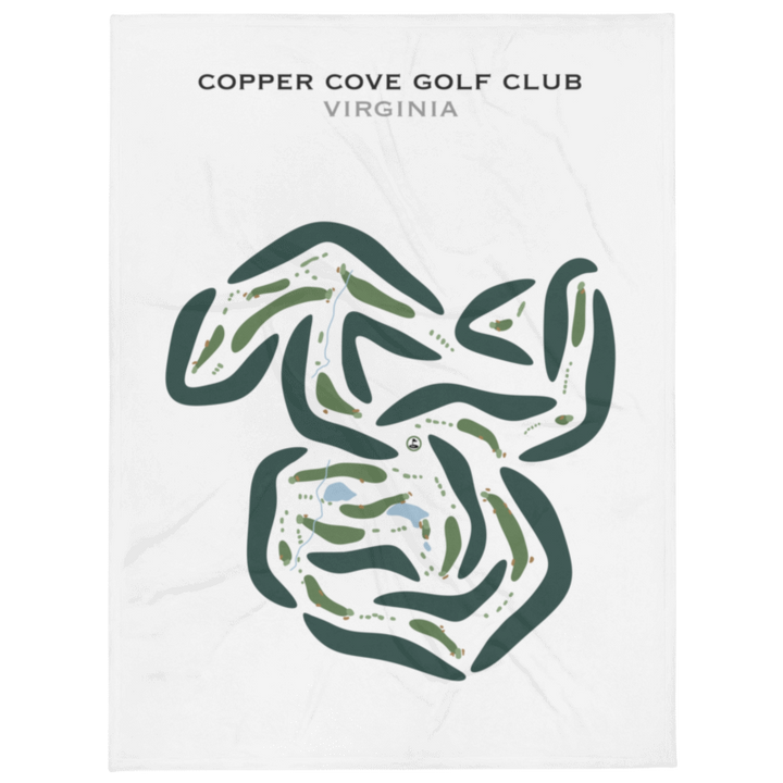 Copper Cove Golf Club, Virginia - Printed Golf Courses