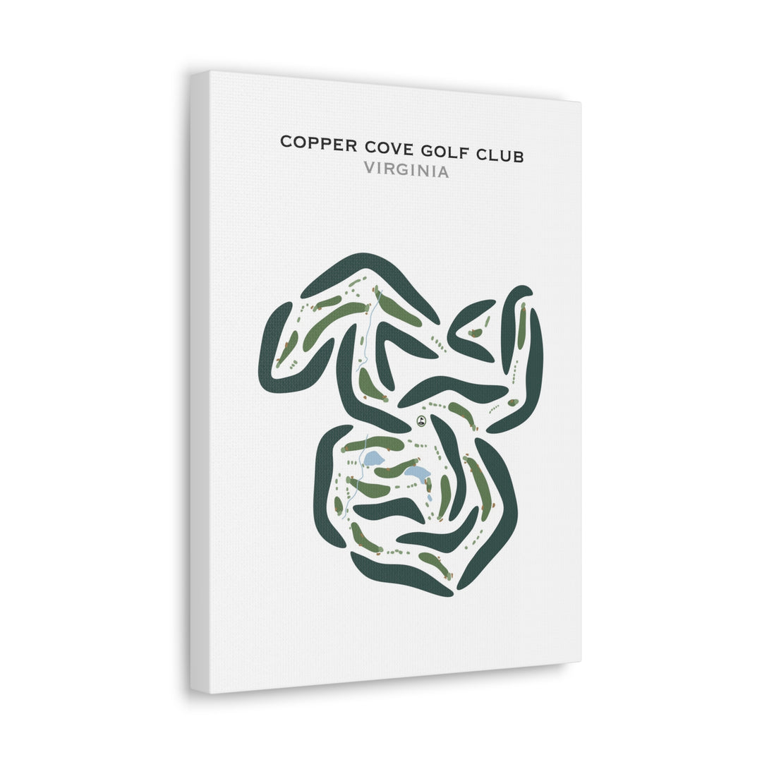 Copper Cove Golf Club, Virginia - Printed Golf Courses