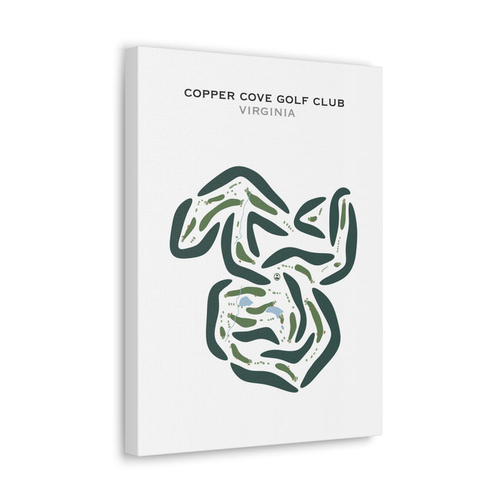 Copper Cove Golf Club, Virginia - Printed Golf Courses
