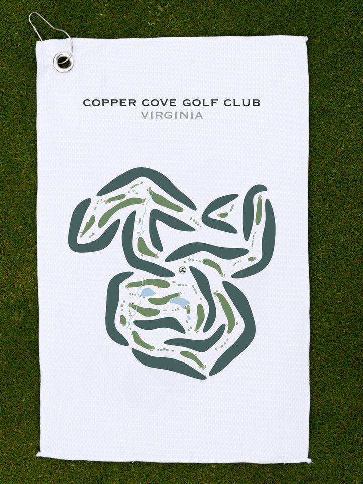 Copper Cove Golf Club, Virginia - Printed Golf Courses