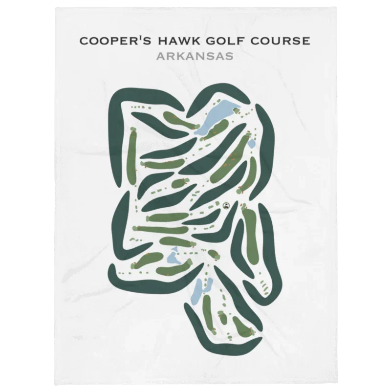 Cooper's Hawk Golf Course, Arkansas - Printed Golf Courses