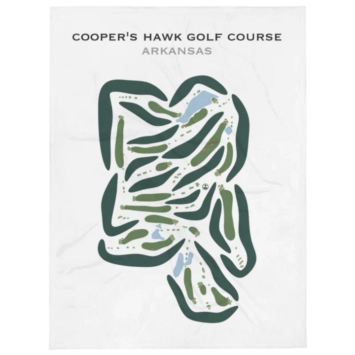 Cooper's Hawk Golf Course, Arkansas - Printed Golf Courses