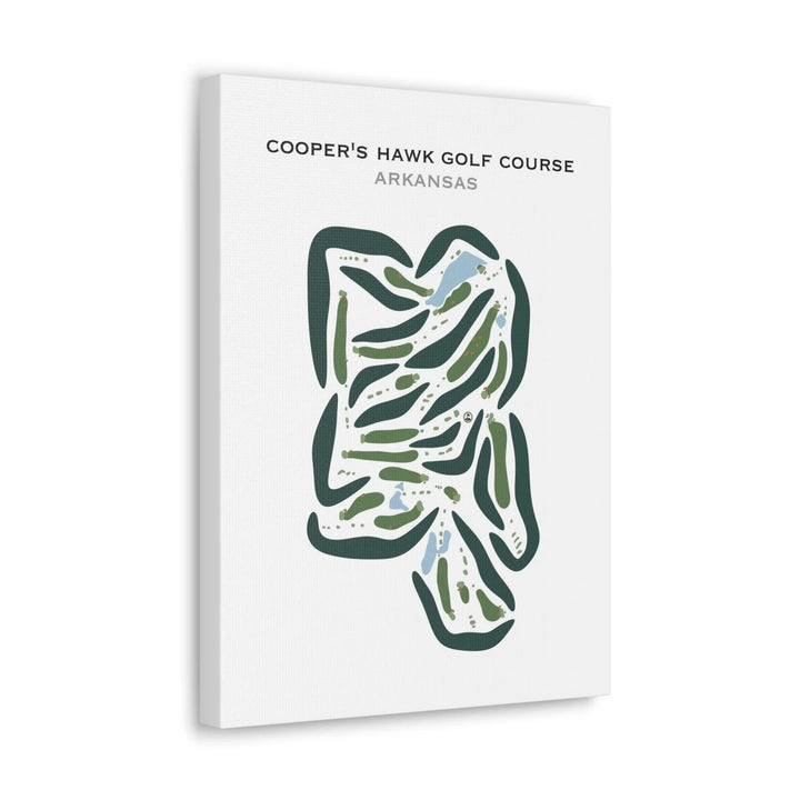 Cooper's Hawk Golf Course, Arkansas - Printed Golf Courses