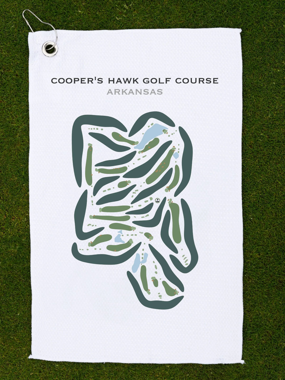 Cooper's Hawk Golf Course, Arkansas - Printed Golf Courses